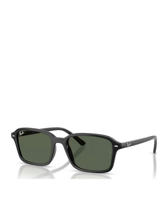 Ray Ban Quadratische Kinder-Sonnenbrillen Schwarz