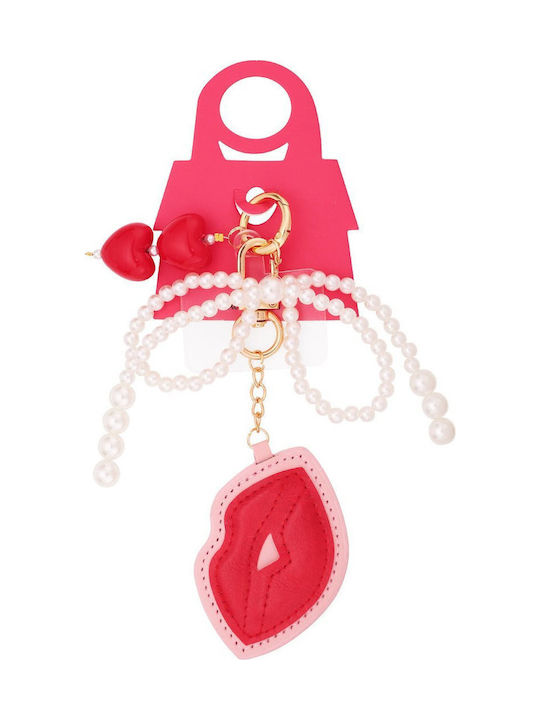 Charm Kisses Pearls Κόκκινο