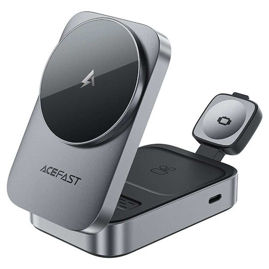 Acefast Magsafe Charger 15W Gray (E22)