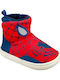 Kinderhausschuhe Stiefel Blau