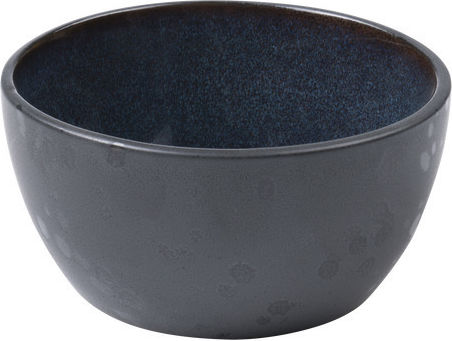 Bitz Dip-Schüssel Rund Keramik Schwarz mit Durchmesser 10cm