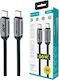 Φόρτισης & Data USB 2.0 Cable USB-C male - USB-C 66W 1m 702205