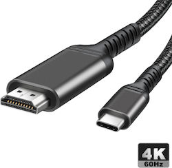Naxius HDMI Male - HDMI Male 2m Black Naxius HDMI Male - HDMI Male 2m Black