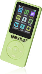 Naxius MP3-Spieler (8GB) mit Bildschirm LCD / TFT 1.8" Grün