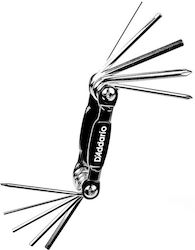 D'addario Pw-gbmt-01 Multi-tool Guitar Bass