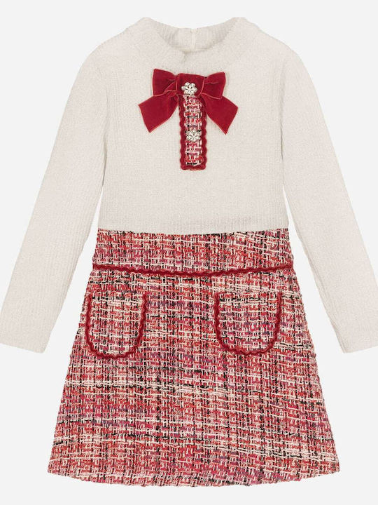 Παιδικό Φόρεμα Ivory, Red