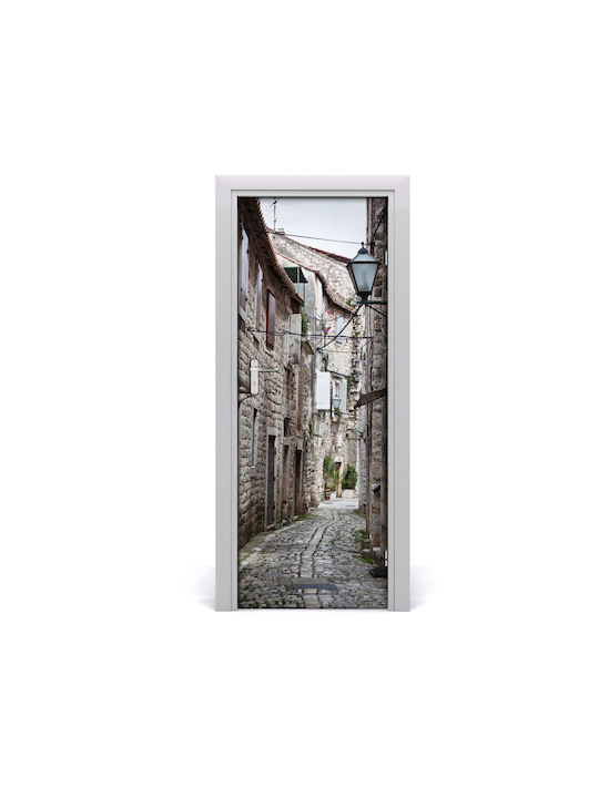 Street Croatia Самозалепващо Стикер За Врата 75x205 См