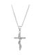 Senza Women's Cross from Silver with Chain