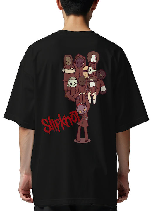 Oversized T-shirt Slipknot Art2 Rock Avenue Black