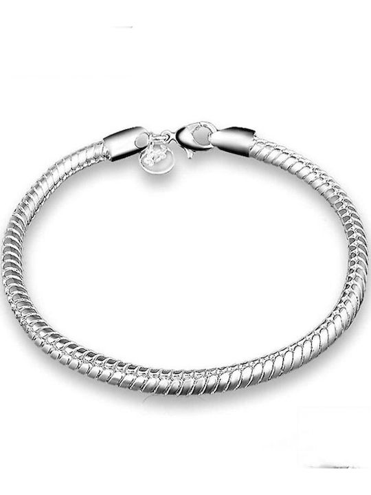 Silver Star Brățară Lanț Din Argint Cu Zircon 10cm