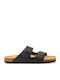 Herrensandalen in Schwarz Farbe