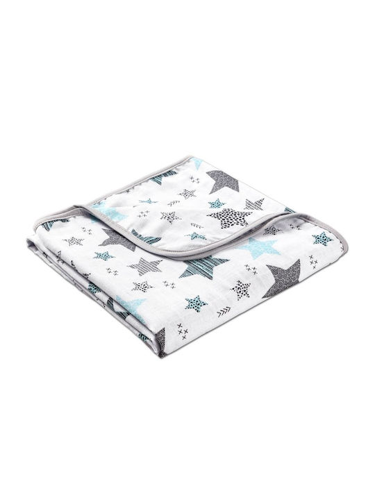 Kidizi Pătură Pepinieră Swaddling pături 100% bumbac Verde 78x78cm