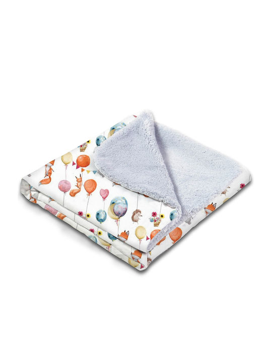 Kidizi Decke Wickeltücher für Kinderzimmer Baumwolle Weiß 100x78cm