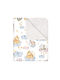 Kidizi Blanket Nursery Swaddling Blankets Cotton Multicolour 100x78cm