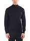 Long Sleeve Blue Blouse