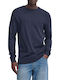 Long Sleeve Blue Blouse