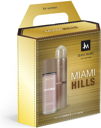 Jean Marc Miami Hills Women's Set with Eau de Toilette 2pcs