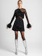 Mini Evening Dress Black