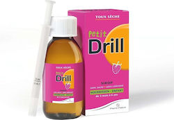 Pierre Fabre Petit Drill Σιρόπι για Ξηρό Βήχα Φράουλα 125ml