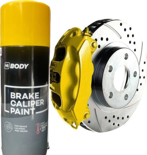 HB Body Brake Caliper Sprühfarbe von Autos Gelb 400ml