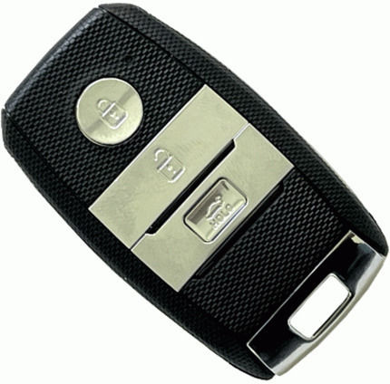 Carcasă cheie auto cu lamă cu 3 butoane pentru Kia