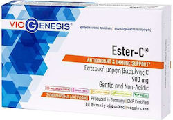 Viogenesis Ester-C Βιταμίνη 900mg 30 φυτικές κάψουλες
