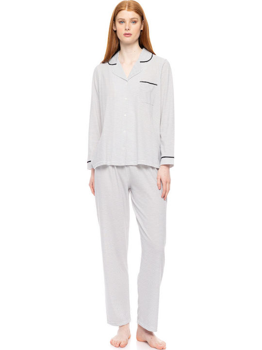 Pink Label Winter Women's Pyjama Set Pink