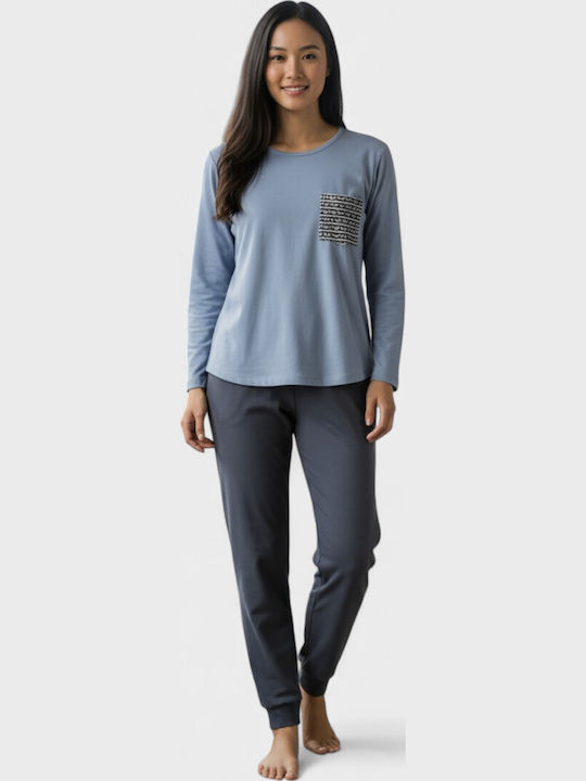 Cherry Underwear Winter Damen Pyjama-Set Rua