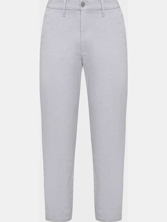 Calvin Klein Παντελόνι Chino σε Slim Εφαρμογή Γκρι