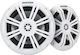 Kicker Σετ Ηχεία Σκάφους 6.5" με 50W RMS Λευκό 49KM604W