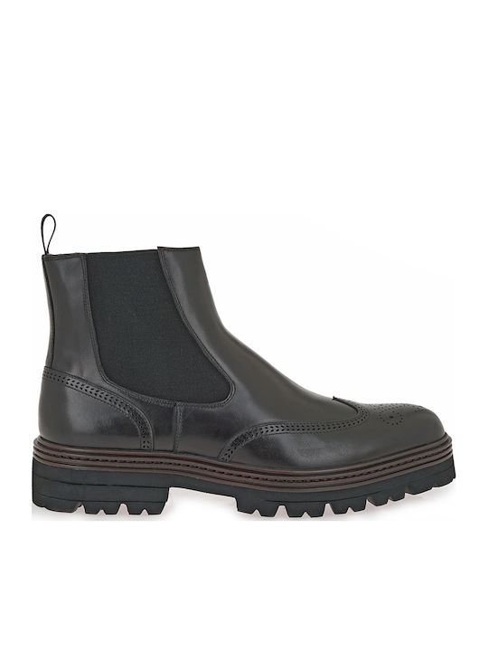 Damentliche Chelsea-Stiefel Schwarz