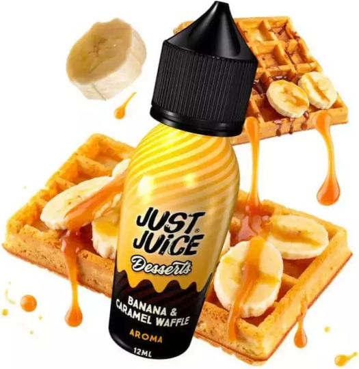 Just Juice Flavor Shot 12ml 1τμχ Banana Caramel Waffle
