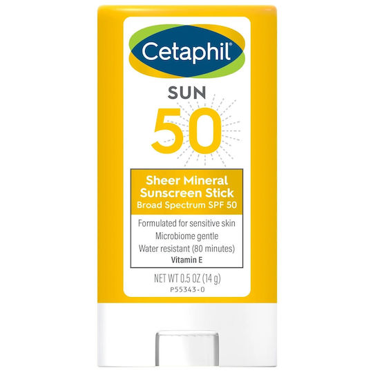 Cetaphil Sheer Mineral Mineral Stick cu Protecție Solară pentru Corp SPF50 14gr