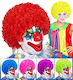 Karneval Perücke Afäna Clown 6000a Lila