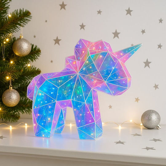 Dekorative Einhorn LED Lampe 36cm