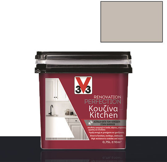 V33 Renovation Perfection Kitchen Χρώμα Κιμωλίας Καφέ 750ml 119192
