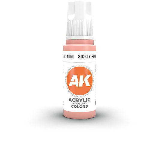 AK Interactive Acrylic Culoare Modelism Sickly Pink 18ml