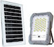 Waterproof Solar LED Flood Light 100W Cold White 6500K WiFi with Motion Sensor and Remote Control IP65