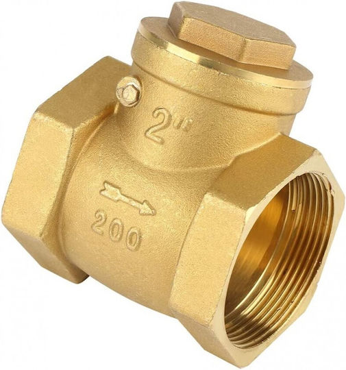 Brass Non-return Valve Clamp 2 Inch 50mm