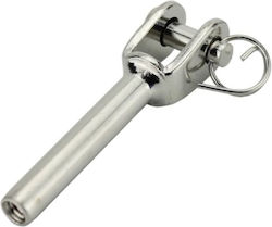 Неръждаем Краен Накрайник За Преса Ляв Резба Inox A4 М6mm