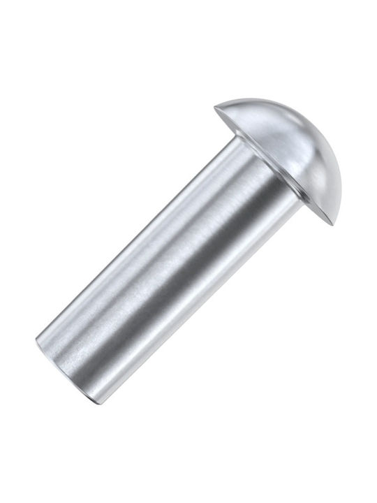 Round Head Rivets A2 Inox Din660 25mm x 5 Pieces