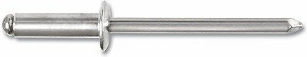Περτσίνια Τυφλά Ινοχ Α2 Blind Rivets A2 4.0mm X 12 100 Τεμ