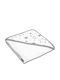 Kidizi Hooded Baby Bath Towel Galaxy Grey