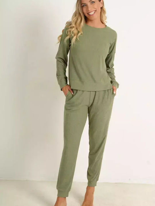 Bonatti Winter Damen Pyjama-Set Grün