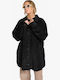 Winter Ocean Femeie Negru Overshirt