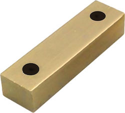 Brass Pads 10mm Gold 520-5t70 Metalor