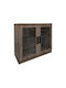 Holz Schuhschrank Sapato 80x40x80cm