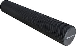MegaFitness Κύλινδρος Μασάζ Μαύρος 90cm