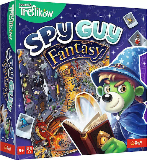 Board Game Spy Guy Fantasy for 1-4 Players 5+ Years Old (PL) Trefl