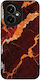 Калъф Sonique Marble Series Honor 400 5g Червен